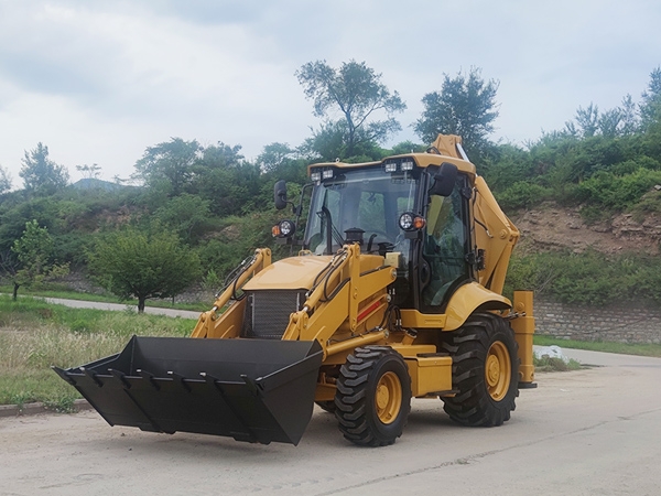 SHANMON388-II backhoe loader