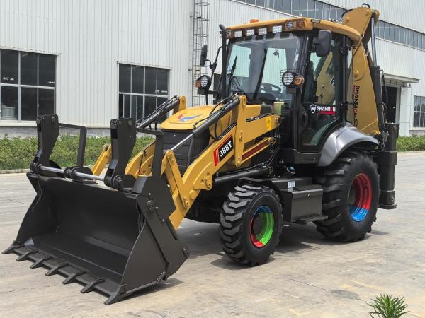 Customized SHANMON Backhoe Loader